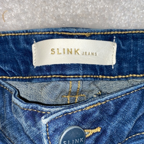 SLINK denim jean shorts (size 14) - NWT - Picture 2 of 5
